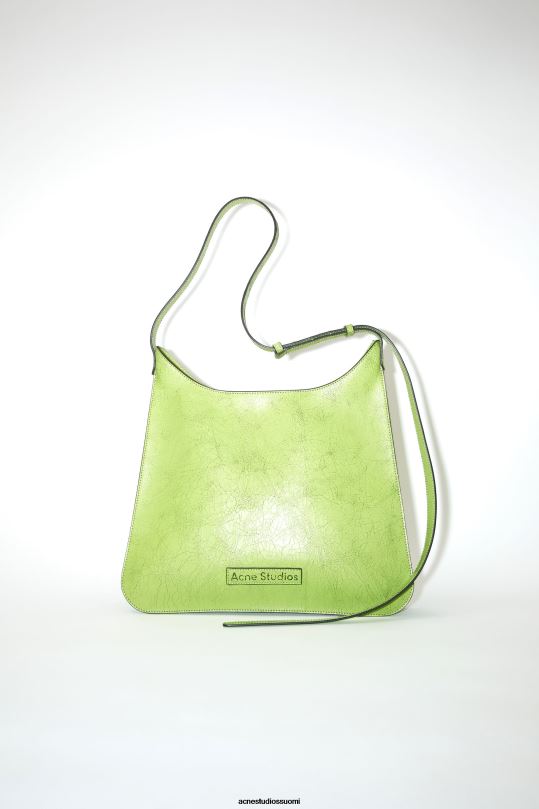 Acne Studios Lisätarvikkeet limenvihreä 0VF2B742 platt olkalaukku