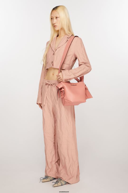 Acne Studios Lisätarvikkeet lohen pinkki 0VF2B858 musubi mini olkalaukku