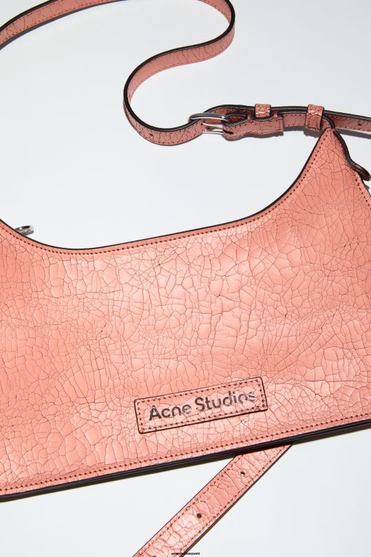 Acne Studios Lisätarvikkeet lohen pinkki 0VF2B861 platt mini olkalaukku