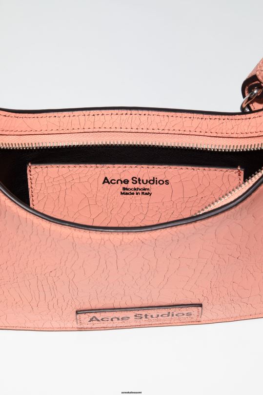 Acne Studios Lisätarvikkeet lohen pinkki 0VF2B861 platt mini olkalaukku