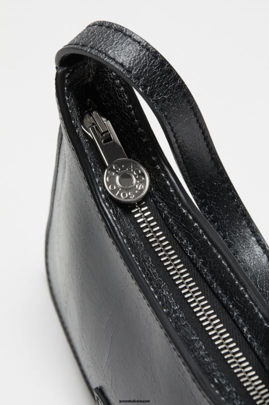 Acne Studios Lisätarvikkeet musta 0VF2B465 platt micro olkalaukku