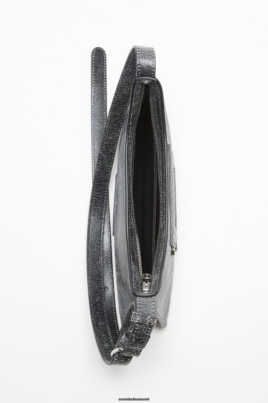 Acne Studios Lisätarvikkeet musta 0VF2B467 platt mini olkalaukku