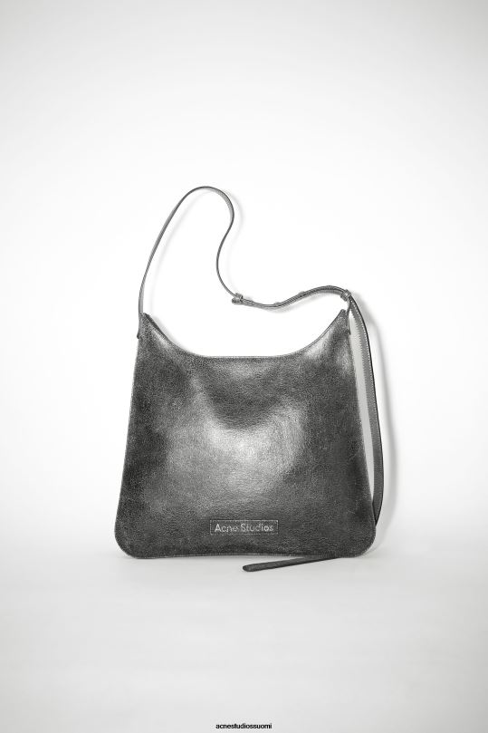 Acne Studios Lisätarvikkeet musta 0VF2B484 platt olkalaukku