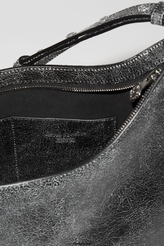 Acne Studios Lisätarvikkeet musta 0VF2B484 platt olkalaukku