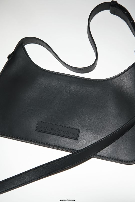 Acne Studios Lisätarvikkeet musta 0VF2B492 platt mini olkalaukku