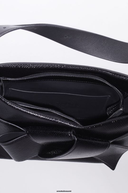 Acne Studios Lisätarvikkeet musta 0VF2B501 musubi olkalaukku