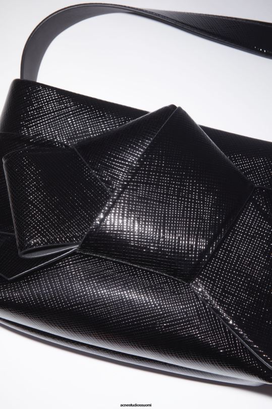 Acne Studios Lisätarvikkeet musta 0VF2B501 musubi olkalaukku