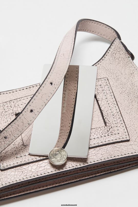 Acne Studios Lisätarvikkeet pastelli pinkki 0VF2B838 platt micro olkalaukku