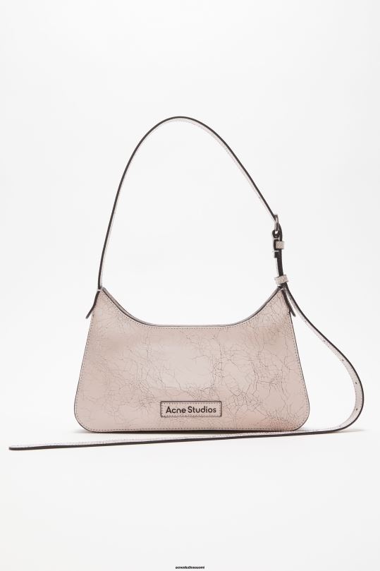 Acne Studios Lisätarvikkeet pastelli pinkki 0VF2B841 platt mini olkalaukku