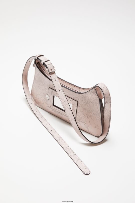 Acne Studios Lisätarvikkeet pastelli pinkki 0VF2B841 platt mini olkalaukku