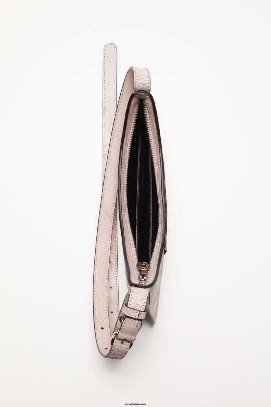Acne Studios Lisätarvikkeet pastelli pinkki 0VF2B841 platt mini olkalaukku