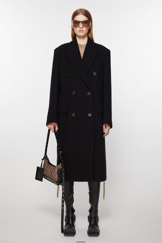 Acne Studios Lisätarvikkeet pinkki/musta 0VF2B847 platt mini olkalaukku