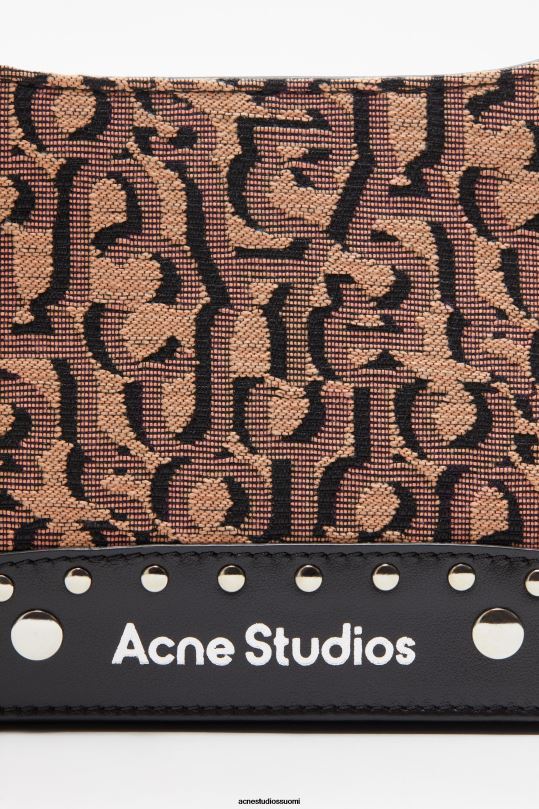 Acne Studios Lisätarvikkeet pinkki/musta 0VF2B847 platt mini olkalaukku