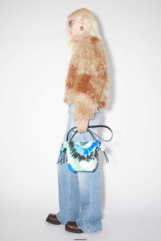 Acne Studios Lisätarvikkeet sinivihreä 0VF2B538 musubi mini olkalaukku