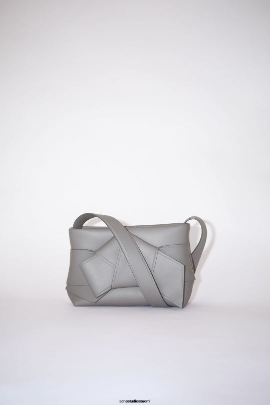 Acne Studios Lisätarvikkeet tummanharmaa 0VF2B593 musubi olkalaukku
