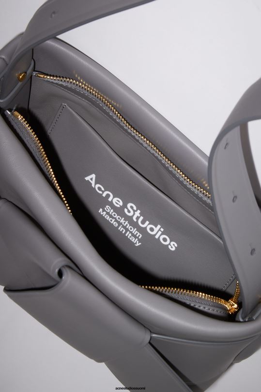 Acne Studios Lisätarvikkeet tummanharmaa 0VF2B593 musubi olkalaukku