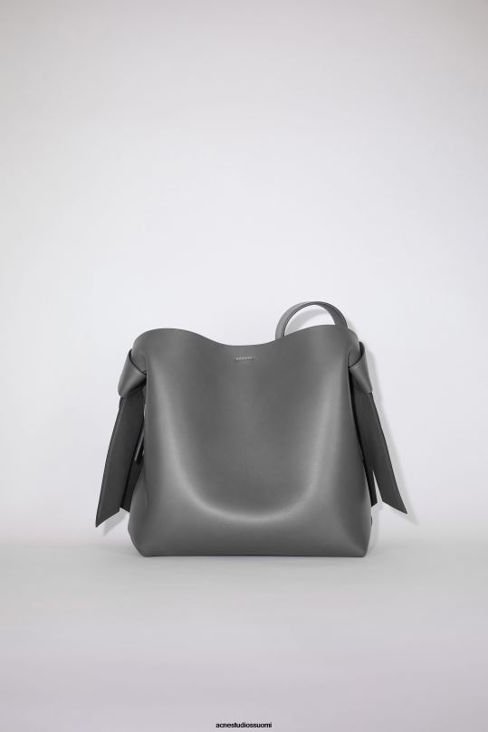 Acne Studios Lisätarvikkeet tummanharmaa 0VF2B595 musubi midi olkalaukku
