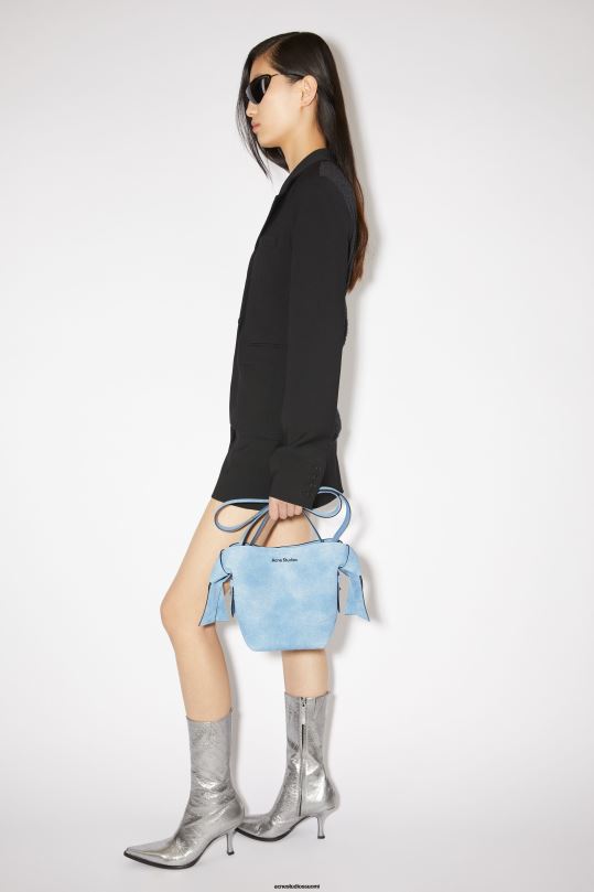 Acne Studios Lisätarvikkeet vaaleansininen 0VF2B763 musubi mini olkalaukku