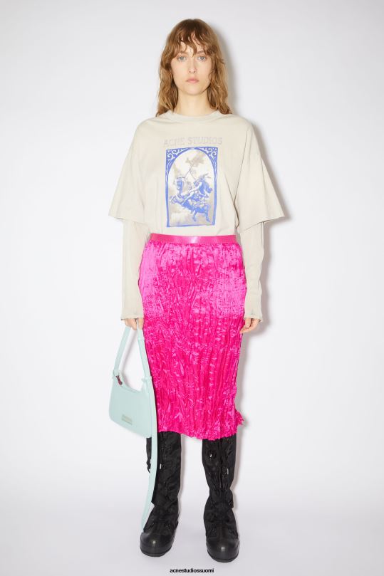 Acne Studios Lisätarvikkeet vaaleansininen 0VF2B766 platt mini olkalaukku
