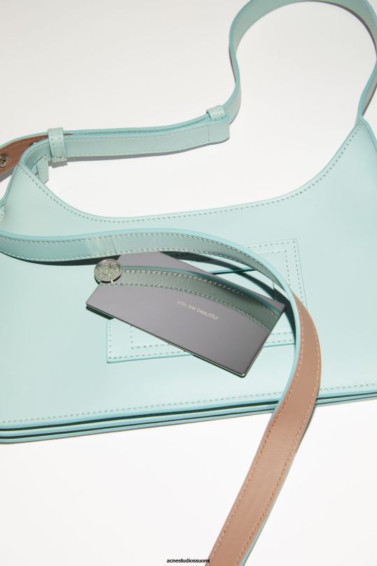 Acne Studios Lisätarvikkeet vaaleansininen 0VF2B766 platt mini olkalaukku