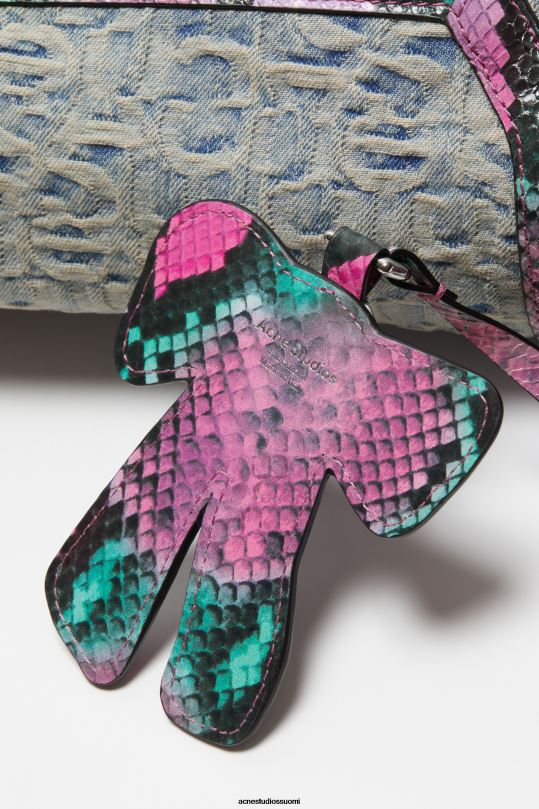 Acne Studios Lisätarvikkeet vaaleansininen/vaaleanpunainen 0VF2B762 olkalaukku