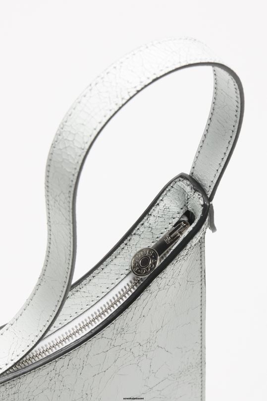 Acne Studios Lisätarvikkeet valkoinen 0VF2B823 platt olkalaukku