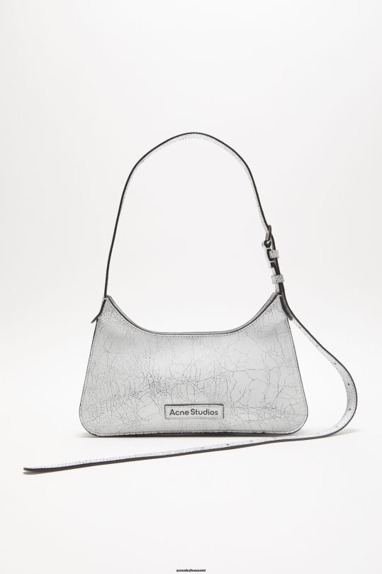 Acne Studios Lisätarvikkeet valkoinen 0VF2B824 platt mini olkalaukku