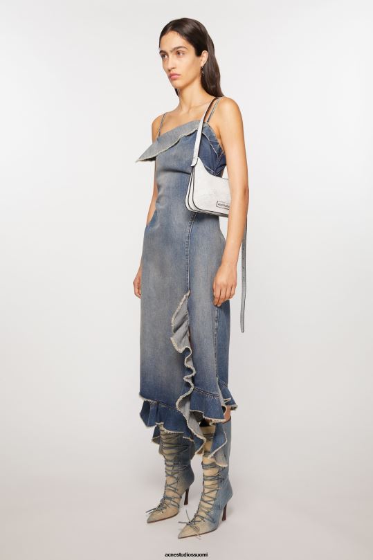 Acne Studios Lisätarvikkeet valkoinen 0VF2B824 platt mini olkalaukku