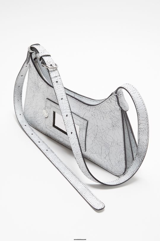 Acne Studios Lisätarvikkeet valkoinen 0VF2B824 platt mini olkalaukku
