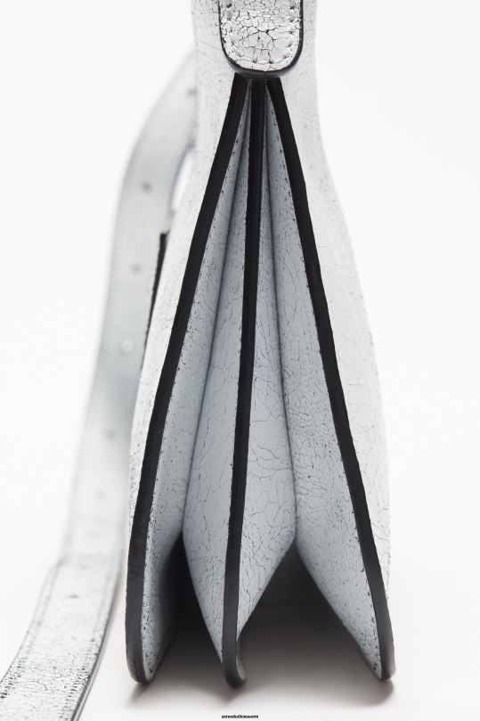 Acne Studios Lisätarvikkeet valkoinen 0VF2B824 platt mini olkalaukku