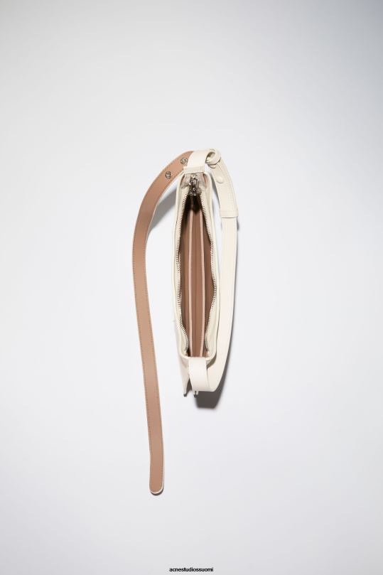 Acne Studios Lisätarvikkeet valkoinen 0VF2B830 platt mini olkalaukku