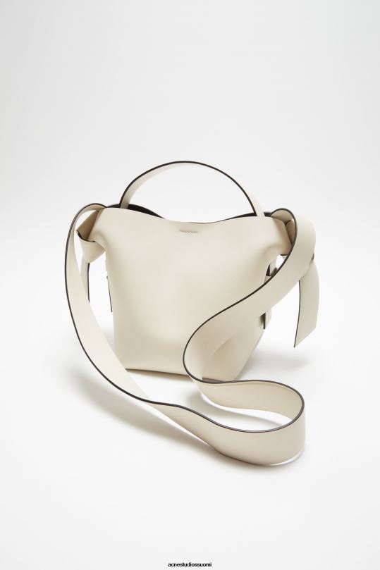 Acne Studios Lisätarvikkeet valkoinen musta 0VF2B815 musubi mini olkalaukku