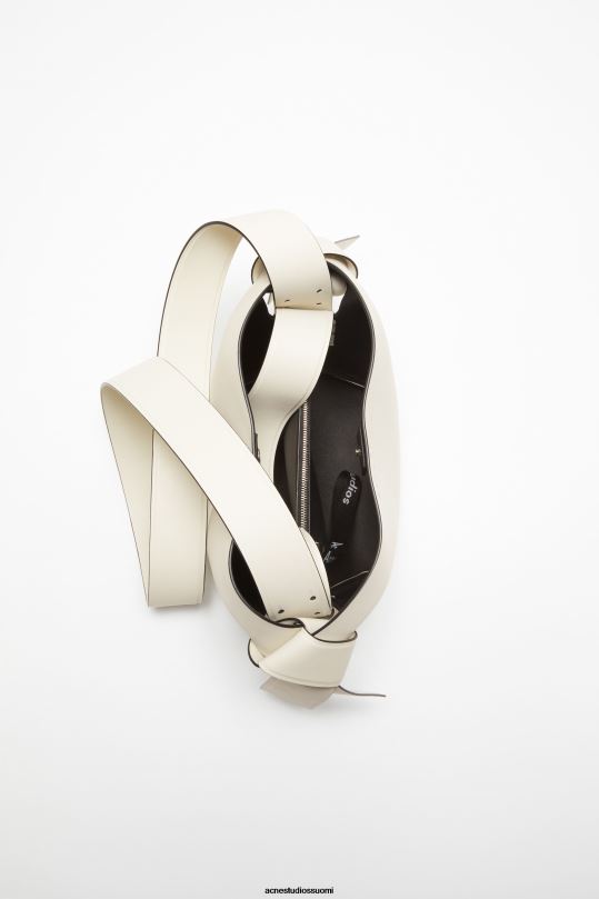 Acne Studios Lisätarvikkeet valkoinen musta 0VF2B815 musubi mini olkalaukku