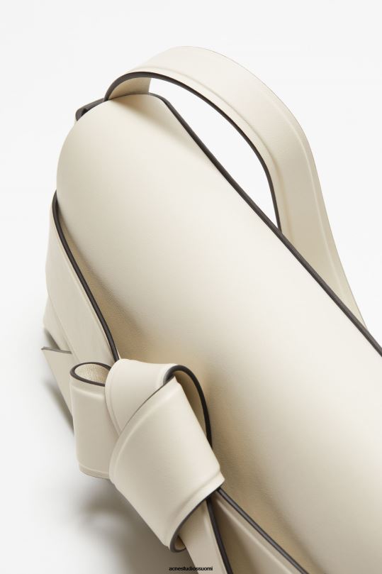 Acne Studios Lisätarvikkeet valkoinen musta 0VF2B818 musubi olkalaukku