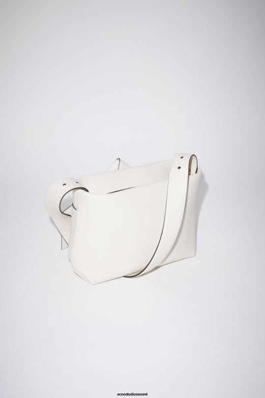 Acne Studios Lisätarvikkeet valkoinen musta 0VF2B835 musubi olkalaukku