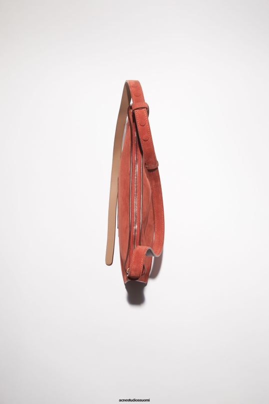 Acne Studios Lisätarvikkeet viininpunainen 0VF2B598 platt olkalaukku