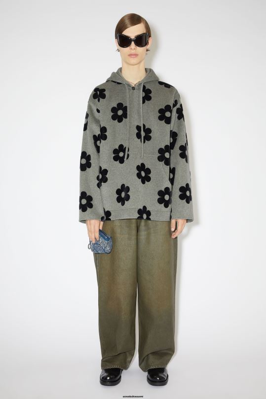 Acne Studios Lisätarvikkeet denim sininen 0VF2B558 monogrammi mikrotasku