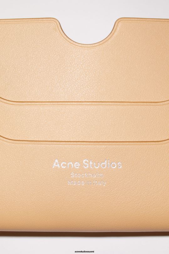 Acne Studios Lisätarvikkeet dyyni beige 0VF2B749 kortin haltija