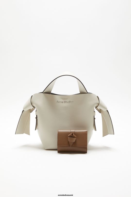Acne Studios Lisätarvikkeet kamelin ruskea 0VF2B716 musubi taitettu lompakko