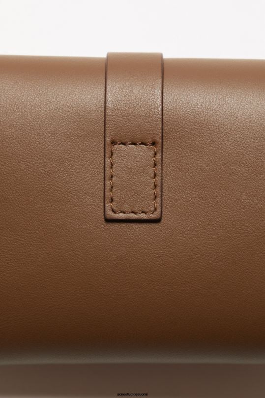 Acne Studios Lisätarvikkeet kamelin ruskea 0VF2B716 musubi taitettu lompakko