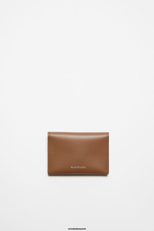 Acne Studios Lisätarvikkeet kamelin ruskea 0VF2B721 taitettu korttiteline