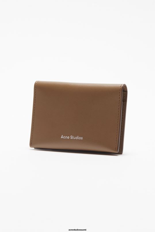 Acne Studios Lisätarvikkeet kamelin ruskea 0VF2B721 taitettu korttiteline