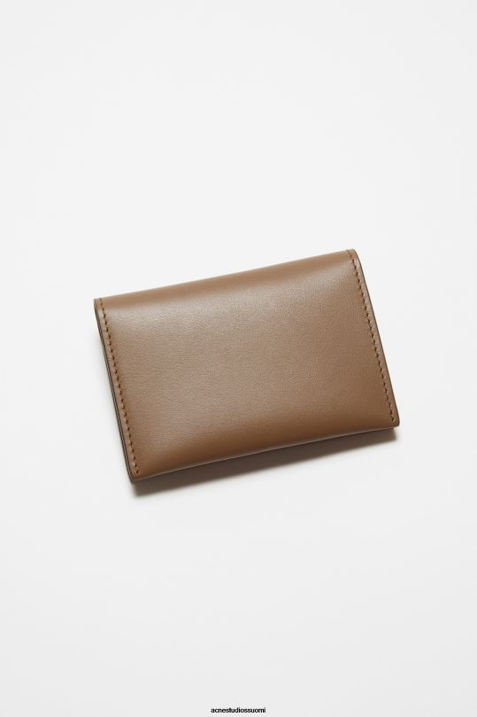 Acne Studios Lisätarvikkeet kamelin ruskea 0VF2B721 taitettu korttiteline