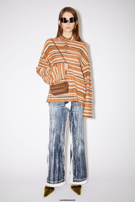 Acne Studios Lisätarvikkeet kamelin ruskea 0VF2B723 mini olkalaukku