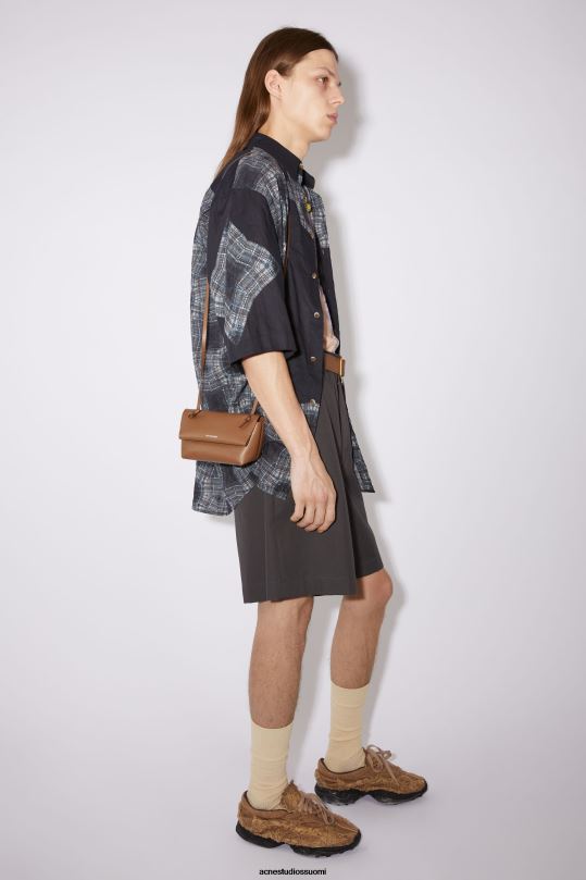 Acne Studios Lisätarvikkeet kamelin ruskea 0VF2B723 mini olkalaukku