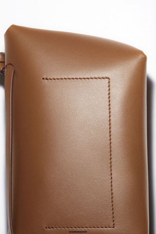 Acne Studios Lisätarvikkeet kamelin ruskea 0VF2B723 mini olkalaukku