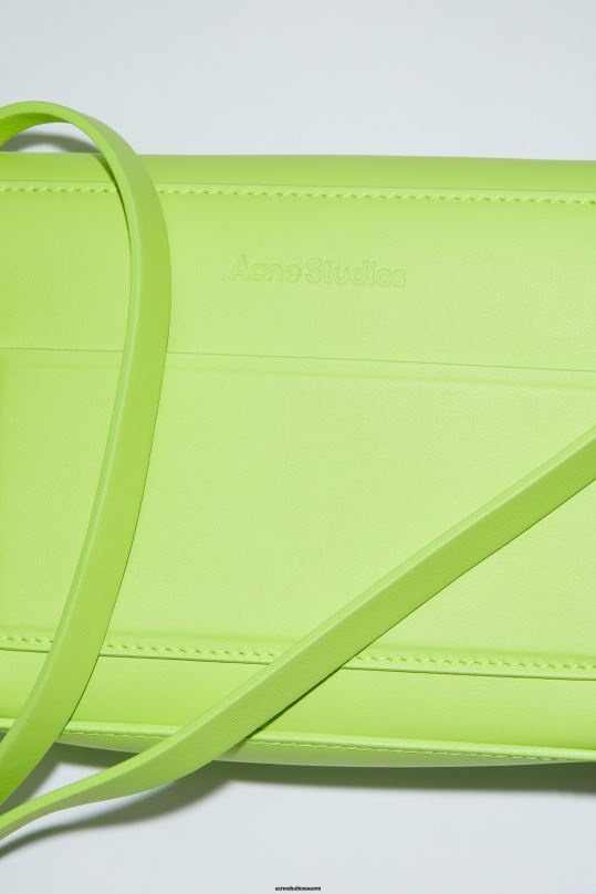 Acne Studios Lisätarvikkeet limenvihreä 0VF2B739 musubi mini crossbody laukku