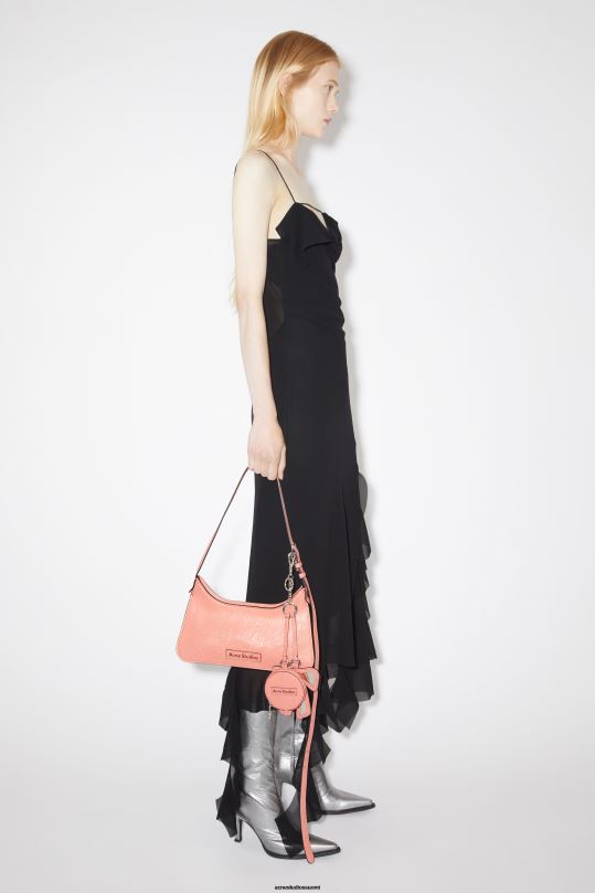 Acne Studios Lisätarvikkeet lohen pinkki 0VF2B862 kolikkolompakko ja keulapeili