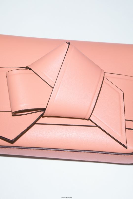 Acne Studios Lisätarvikkeet lohen pinkki 0VF2B865 musubi mini crossbody laukku