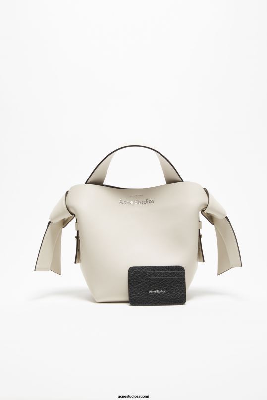 Acne Studios Lisätarvikkeet musta 0VF2B459 nahkainen korttiteline